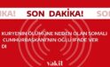 Somali Cumhurbaşkanı’nın oğlu, kuryenin ölümüyle ilgili ifade verdi