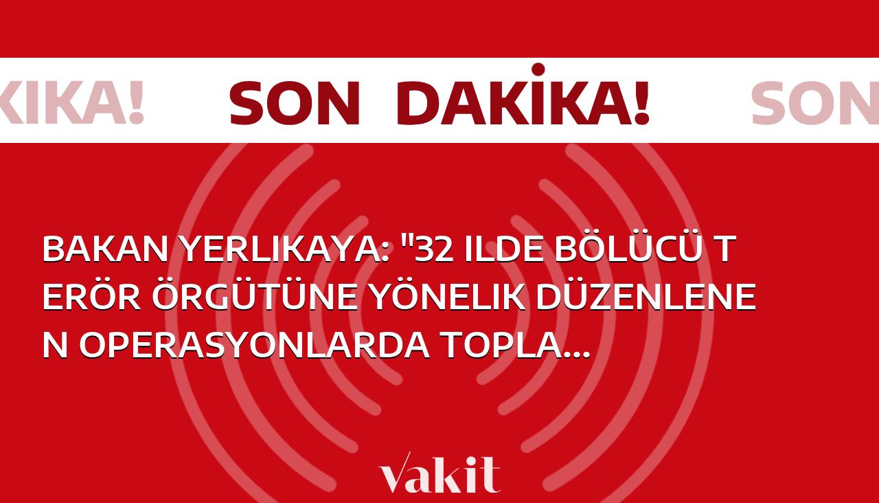 İçişleri Bakanı Ali Yerlikaya, “Kahramanlar-41” operasyonlarının, bölücü terör örgütüne (BTÖ) yönelik 32 ilde gerçekleştirildiğini ve toplamda 113 şüphelinin gözaltına alındığını duyurdu.

Bakan Yerlikaya, sosyal medya hesabından yaptığı açıklamada, “Kahramanlar-41” operasyonlarının Adana, Adıyaman, Ağrı, Amasya, Ankara, Antalya, Aydın, Balıkesir, Bingöl, Diyarbakır, Gaziantep, Hakkari, Hatay, Iğdır, Kahramanmaraş, Kastamonu, Kayseri, Kilis, Konya, Malatya, Manisa, Mardin, Mersin, Muğla, Muş, Osmaniye, Sakarya, Siirt, Sivas, Şırnak, Tunceli ve Van illerinde Jandarma Genel Komutanlığı TEM Daire Başkanlığı ve İstihbarat Başkanlığı koordinesinde gerçekleştirildiğini belirtti. Bu operasyonlar sonucunda 113 şüpheli gözaltına alındı.

Bakan Yerlikaya, açıklamasının devamında, “Milletimizin bilmesini isterim ki, dua ve desteğinizle teröristler etkisiz hale getirilinceye kadar mücadelemize devam edeceğiz. Jandarma Genel Komutanlığı TEM Daire Başkanlığı ve İstihbarat Başkanlığı tarafından yürütülen Kahramanlar-41 operasyonları, terör örgütlerinin faaliyetlerini ve finans kaynaklarını engellemek amacıyla başlatıldı. Operasyonlar gece gündüz sürmekte olup, jandarma ekiplerimize tebriklerimi iletiyorum. Allah onların yolunu açık etsin. Terörle mücadelemiz, son terörist etkisiz hale getirilinceye kadar kararlılıkla sürecektir” ifadelerine yer verdi.

Bölücü terör örgütüne yönelik mücadele devam ederken, güvenlik güçlerinin terörle mücadelede gösterdiği azim ve kararlılık vurgulandı.