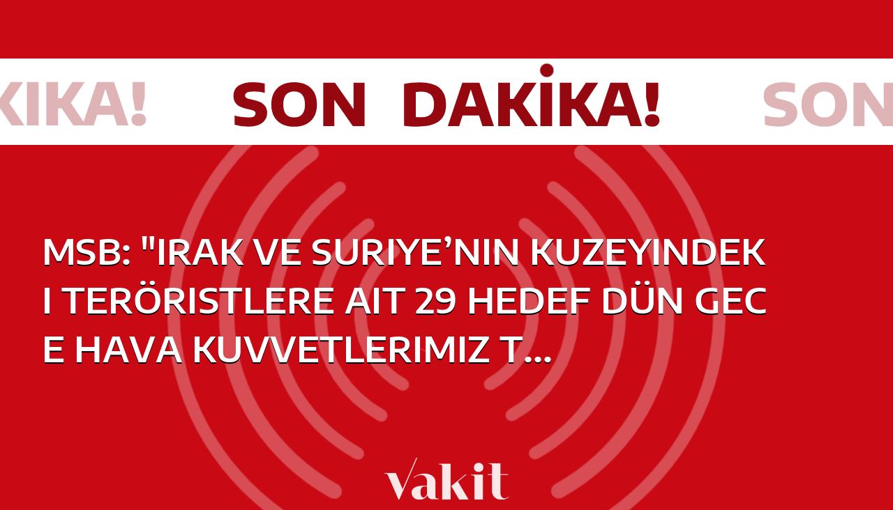 TSK’dan açıklama: Irak ve Suriye’de terör hedeflerine yönelik operasyonlarda başarı sağlandı

MSB’nin bugün yaptığı açıklamaya göre, TSK tarafından gerçekleştirilen operasyonlar sonucunda terör örgütlerinin hedeflerine karşı önemli bir başarı elde edildi. Hava Kuvvetleri’nin dün gece düzenlediği operasyonlarla 29 terör hedefi imha edildi. Bu başarılı operasyonlar, ülkemizin ve bölgenin güvenliği açısından atılan önemli adımların bir kanıtı olarak değerlendiriliyor.