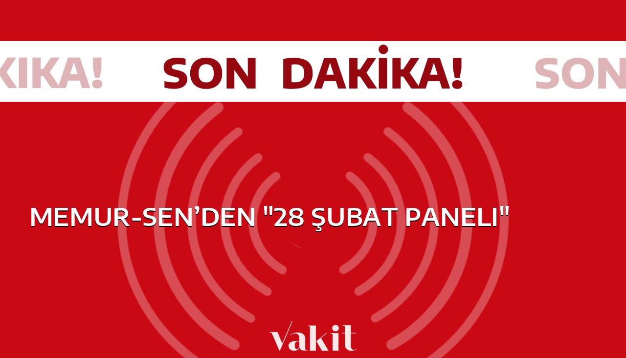 “Milli Eğitim Bakanlığı, Masum İnsanların İnfazı Dönemi” panelinde Memur-Sen de yerini aldı