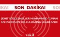 Şehit sözleşmeli er Muhammed Tunahan Evcin için veda töreni düzenlendi