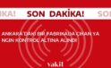 Ankara’daki bir fabrikada çıkan yangın, itfaiye ekiplerinin müdahalesiyle kontrol altına alındı.