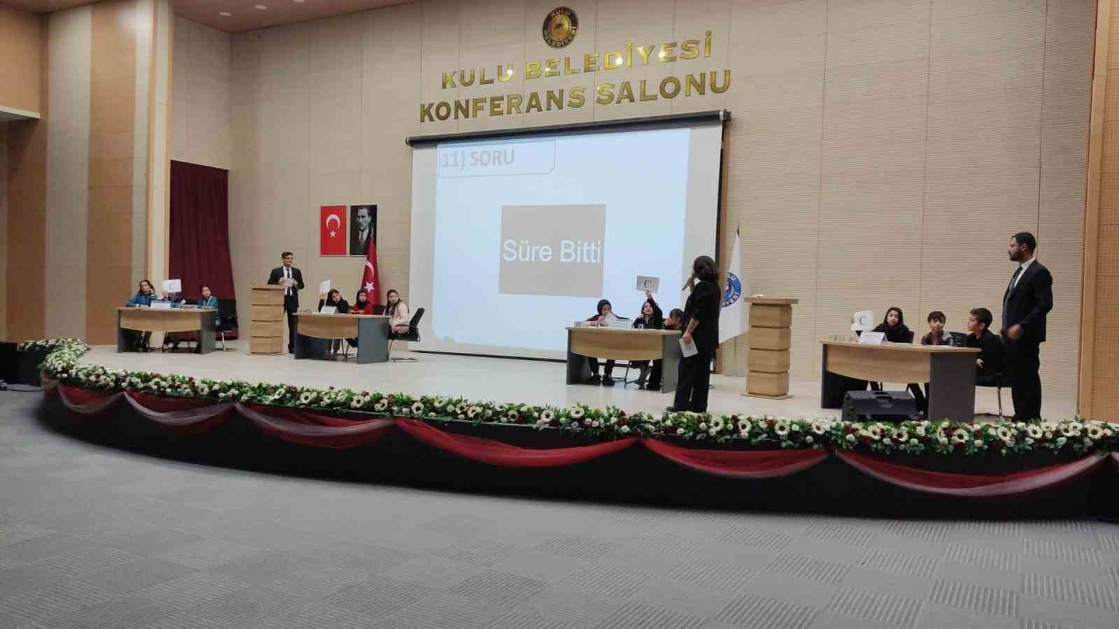 Kulu’da “Haydi Bil Bakalım” yarışmasının finali gerçekleşti