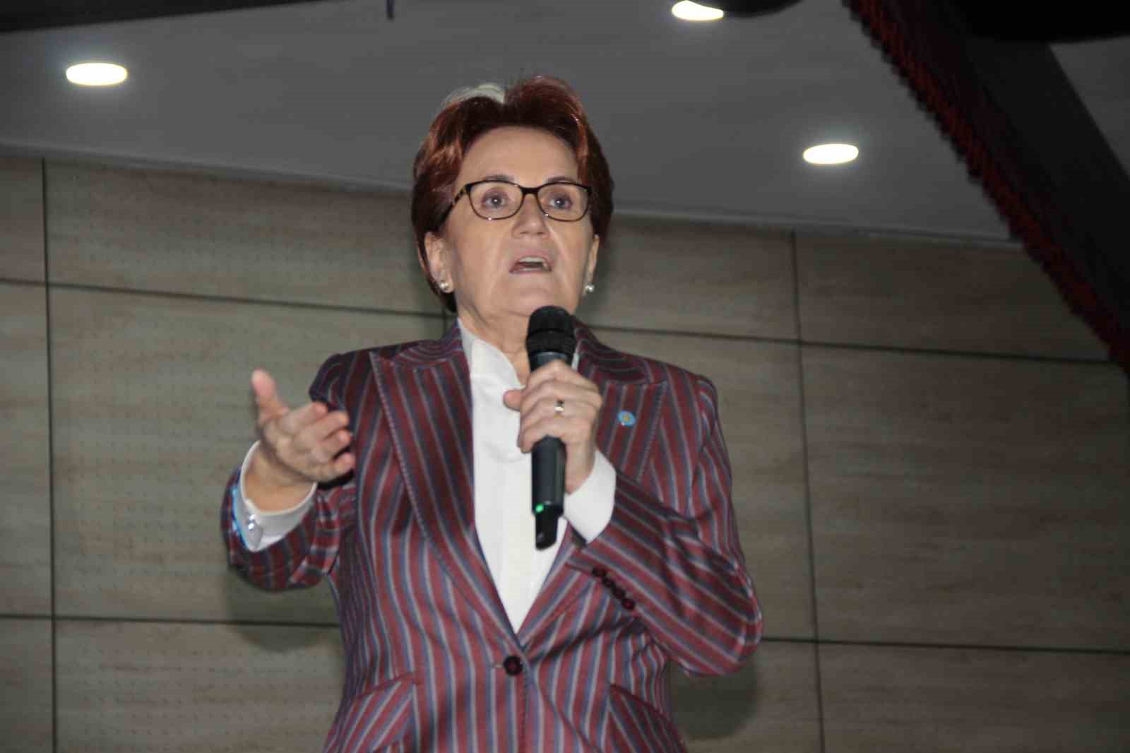 Akşener: “Partiyi yancılık yapmak için mi kurduk?” diyor