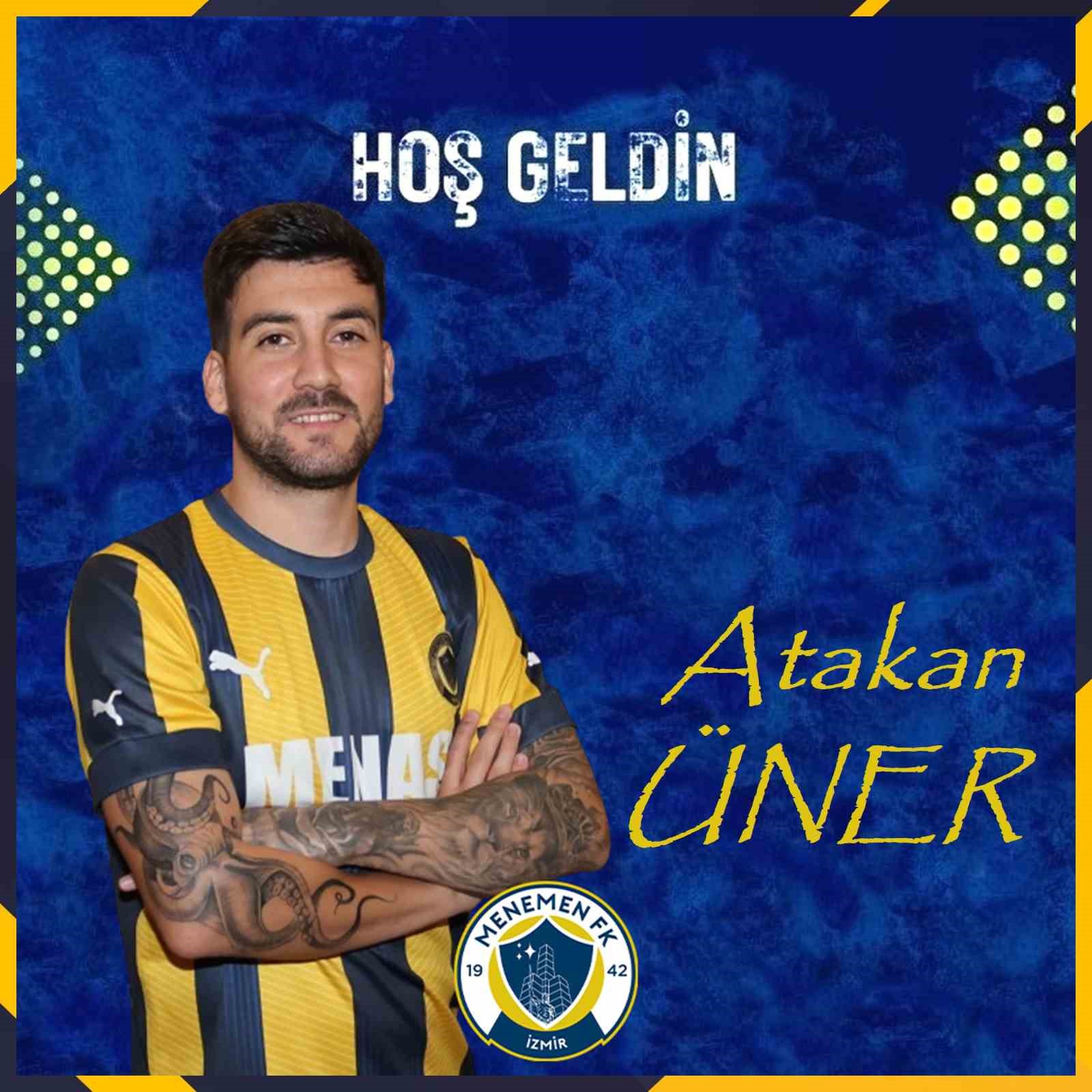 Menemen Futbol Kulübü, Atakan Üner transferini tamamladı