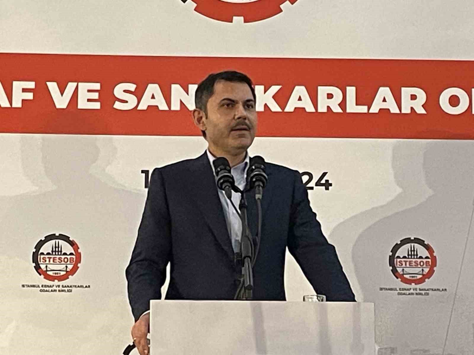 AK Parti İBB Başkan Adayı Kurum: “İstanbul’u Dünya Ticaretinin Merkezi Haline Getireceğiz”