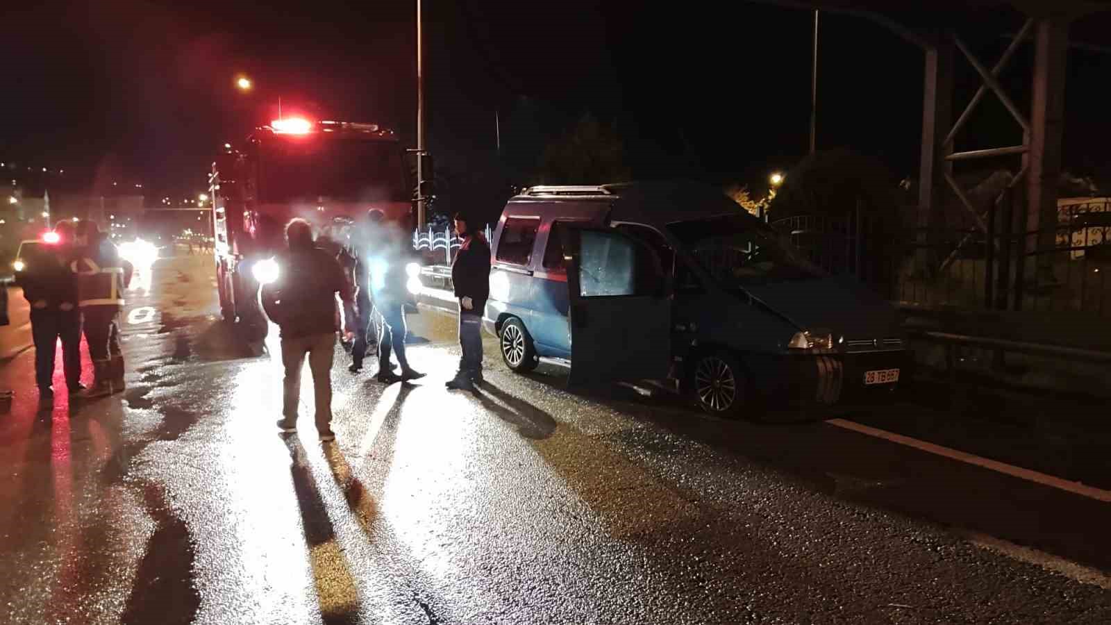 Giresun’da meydana gelen trafik kazasında bir kişi hayatını kaybetti