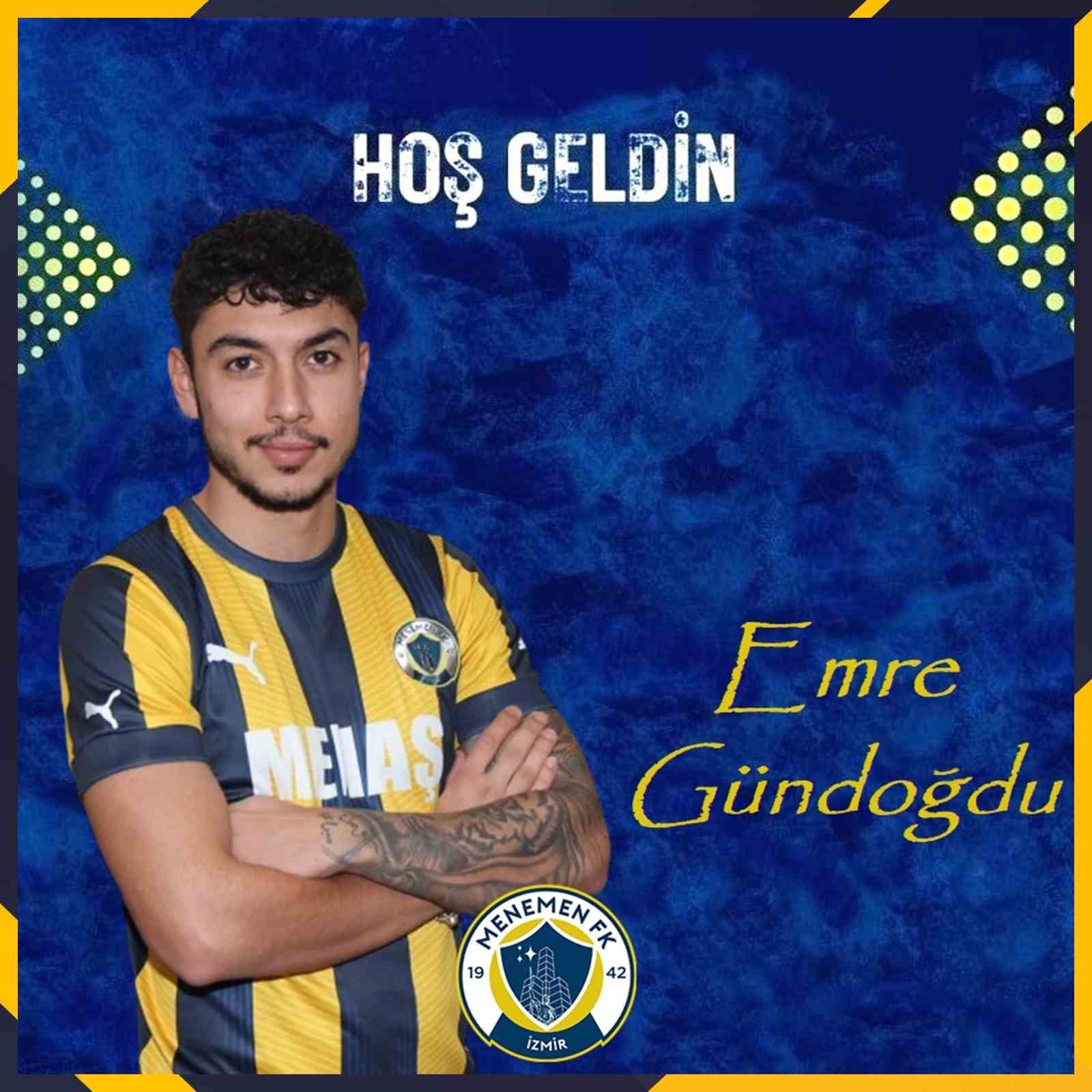 Menemen Futbol Kulübü, Emre Gündoğdu transferini duyurdu