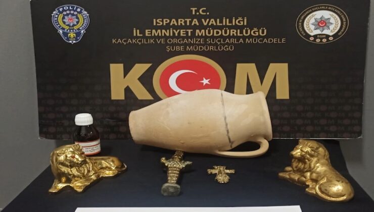 Isparta’da kaçakçılık operasyonunda 11 kişi gözaltına alındı