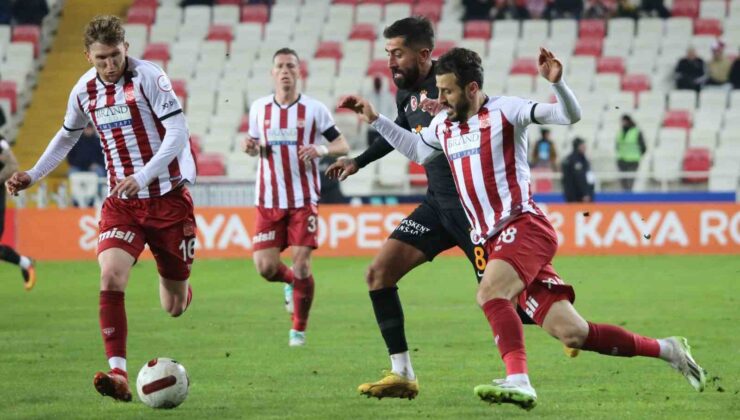 Trendyol Süper Lig: E.Y. Sivasspor ile Galatasaray Arasında Berabere Biten Maçın Sonucu