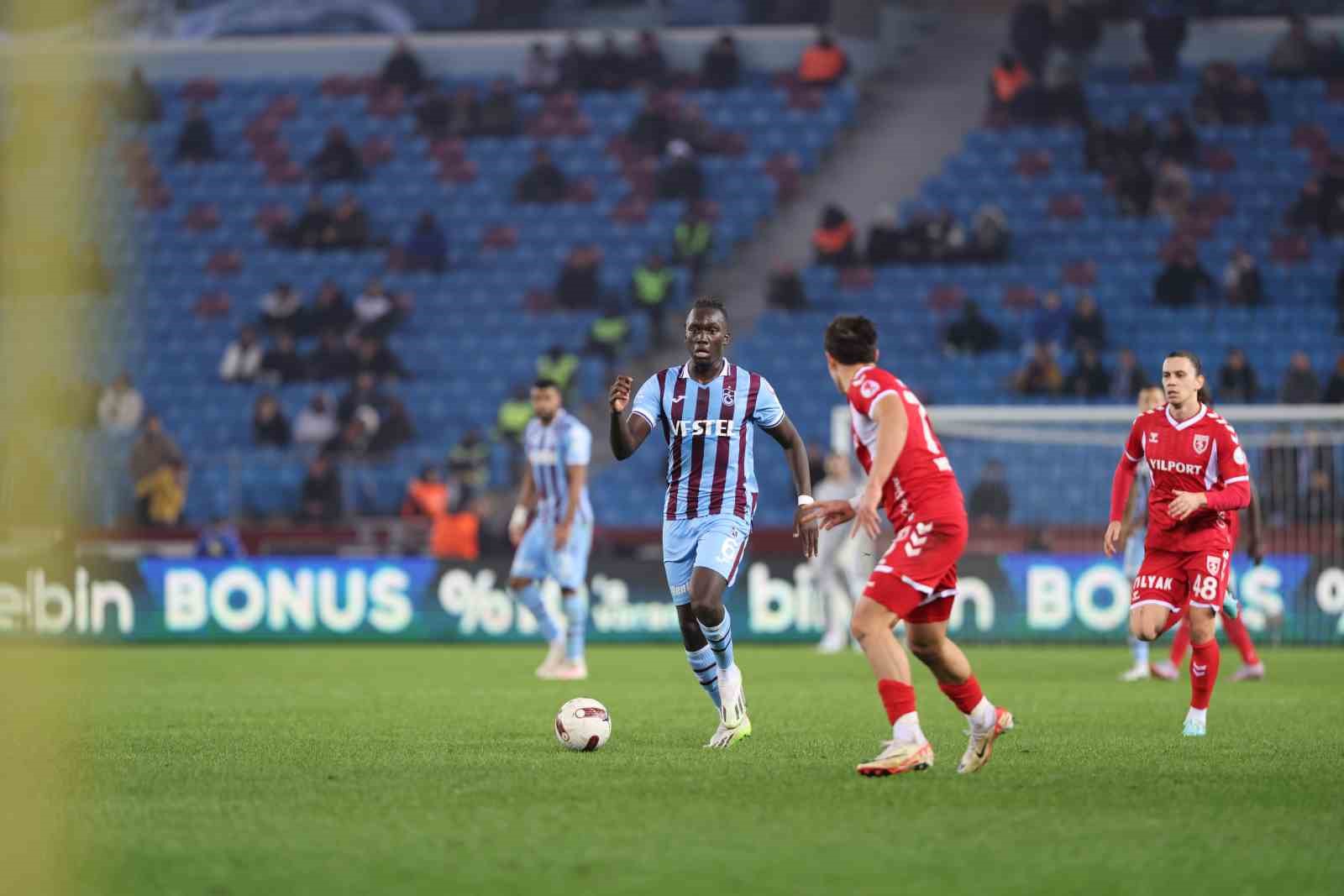 Trabzonspor, Trendyol Süper Lig’de Samsunspor’u 2-1 mağlup etti! (Maç sonucu)