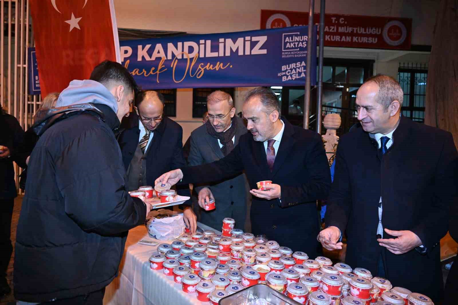 Bursa’da sevinçli bir şekilde mübarek 3 ayların karşılanması