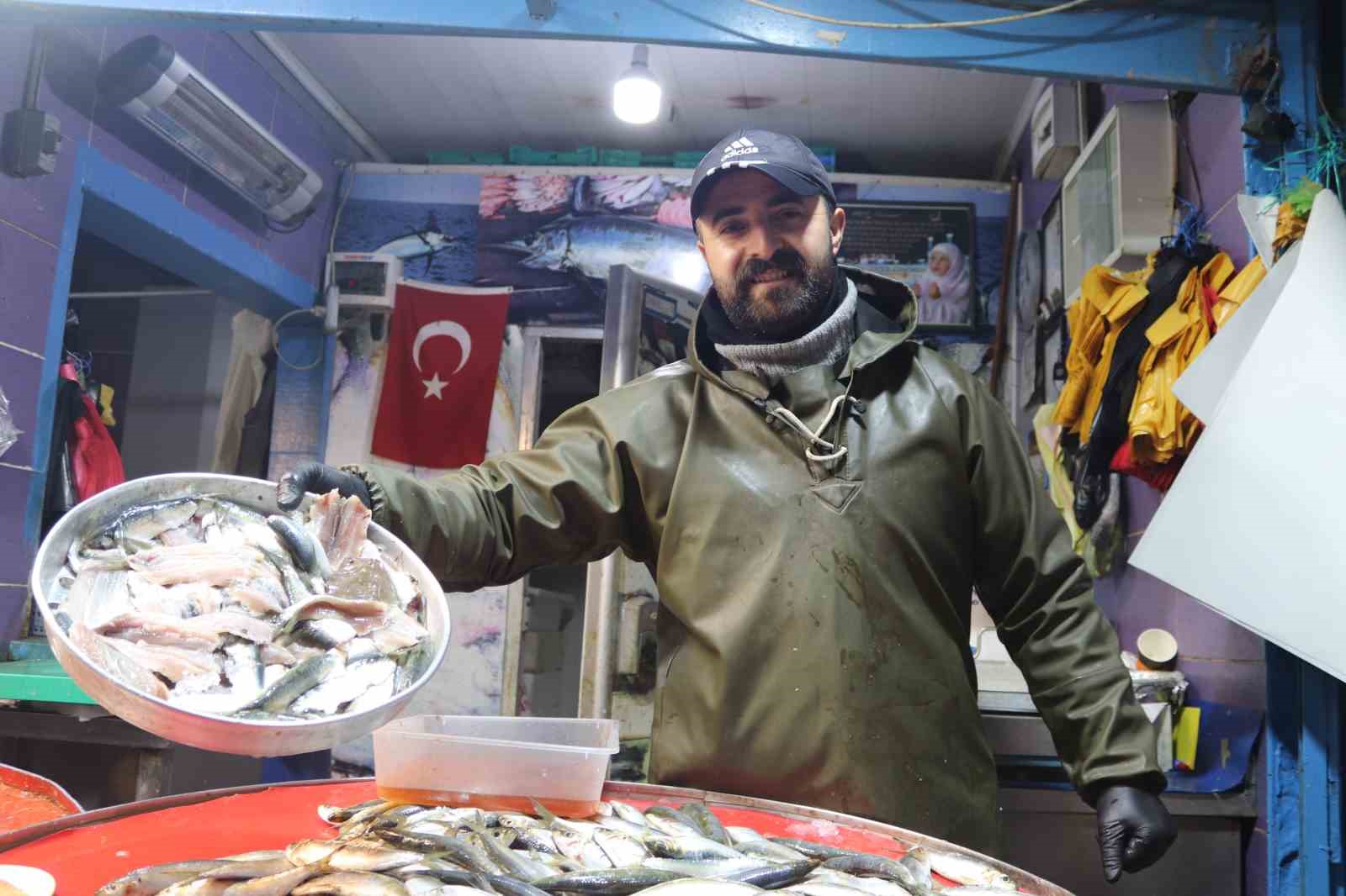 Hava koşulları balık tezgahlarını olumsuz etkiledi