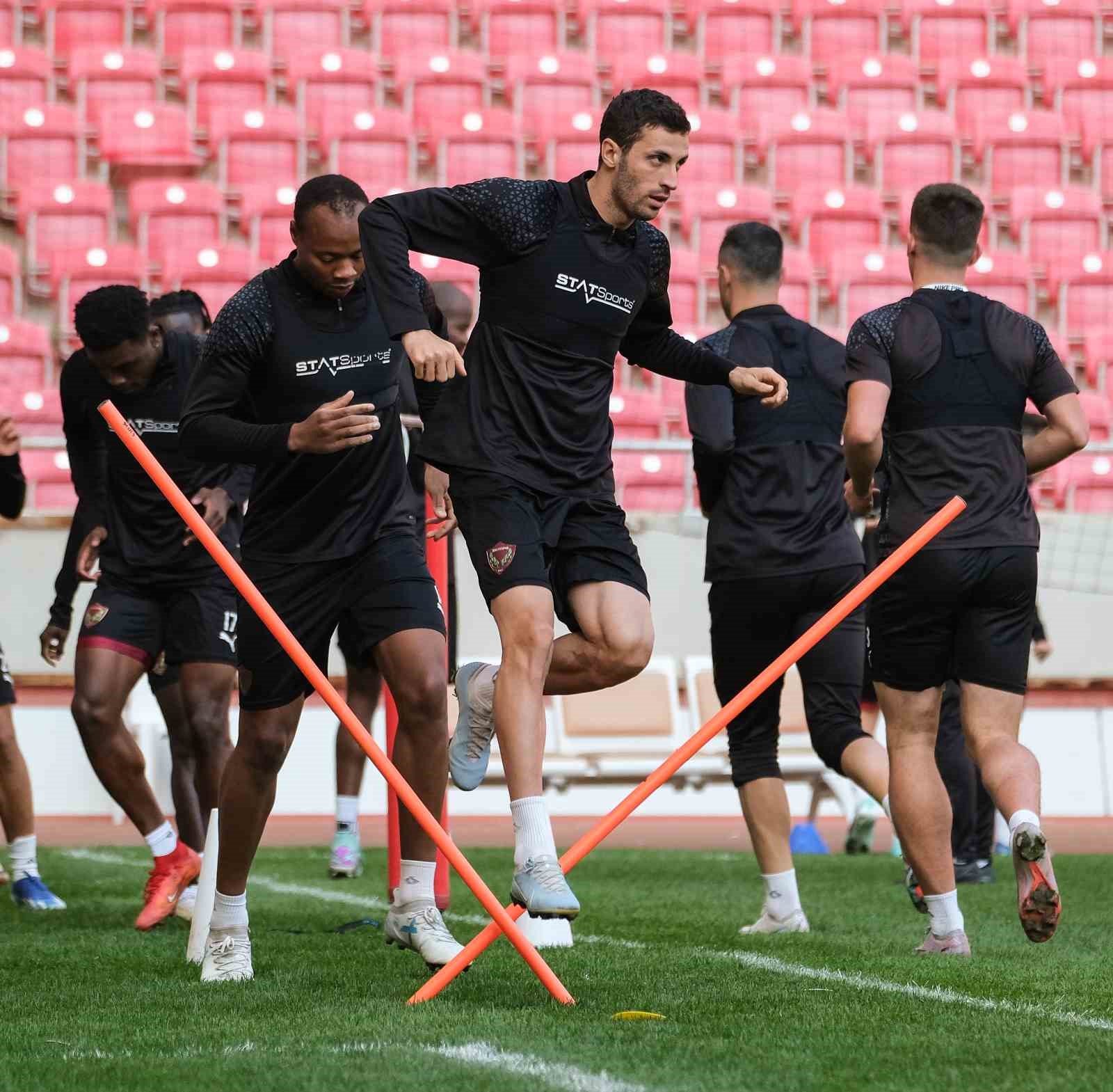 Hatayspor, Pendikspor maçı için son hazırlıklarını tamamladı