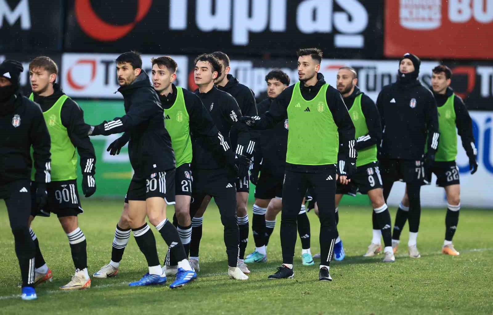 Beşiktaş, Karagümrük karşılaşması için son antrenmanını tamamladı