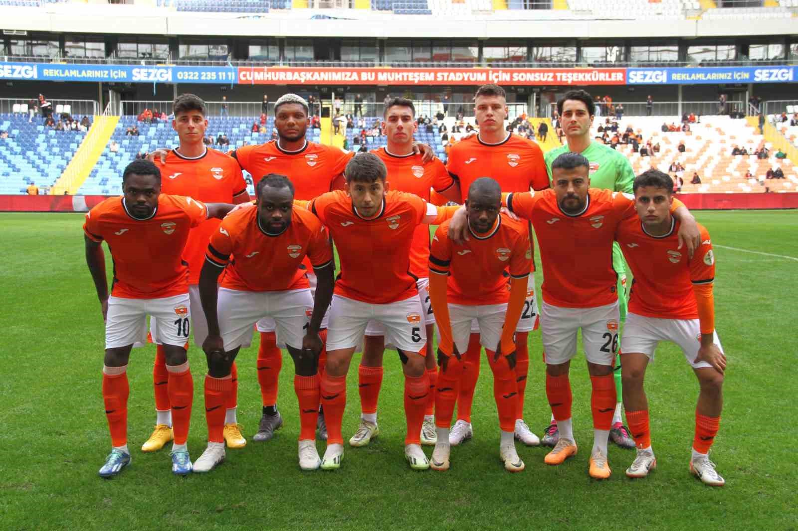 Trendyol 1. Lig maçında Adanaspor ve Boluspor berabere kaldı (1-1)