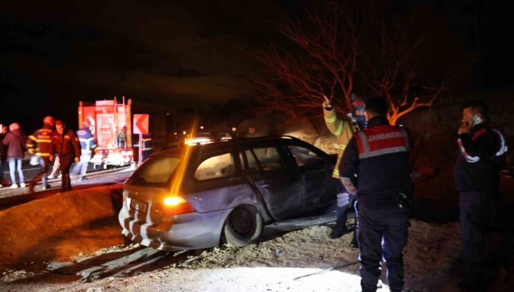 Nevşehir’de meydana gelen trafik kazasında 3 kişi yaralandı