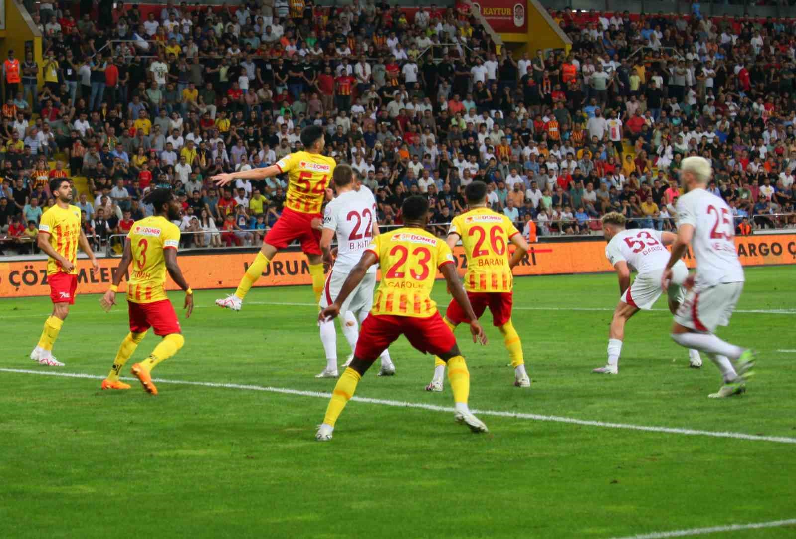 Galatasaray, Kayserispor ile 56. kez karşılaşacak