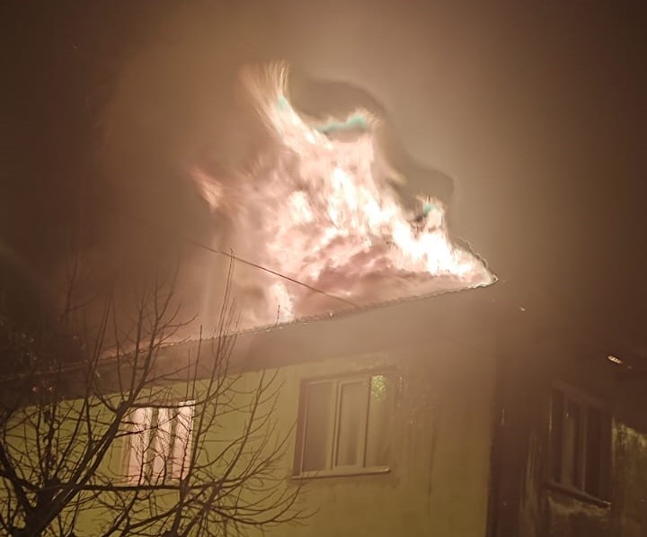 Köşk’te Bir Ev, Yangın Nedeniyle Yok Olup Gitti!