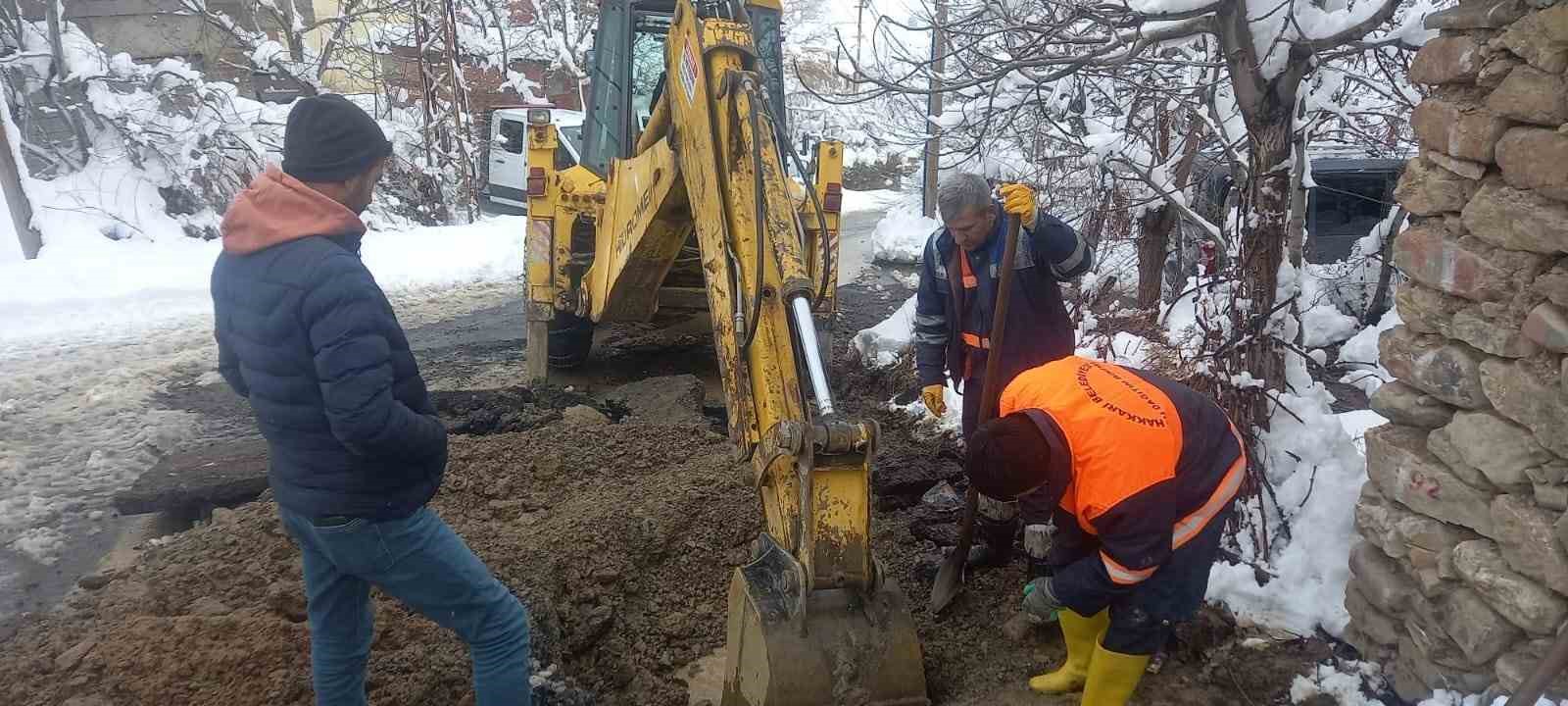 Soğuk hava şartlarında enerjik çalışma hızı!