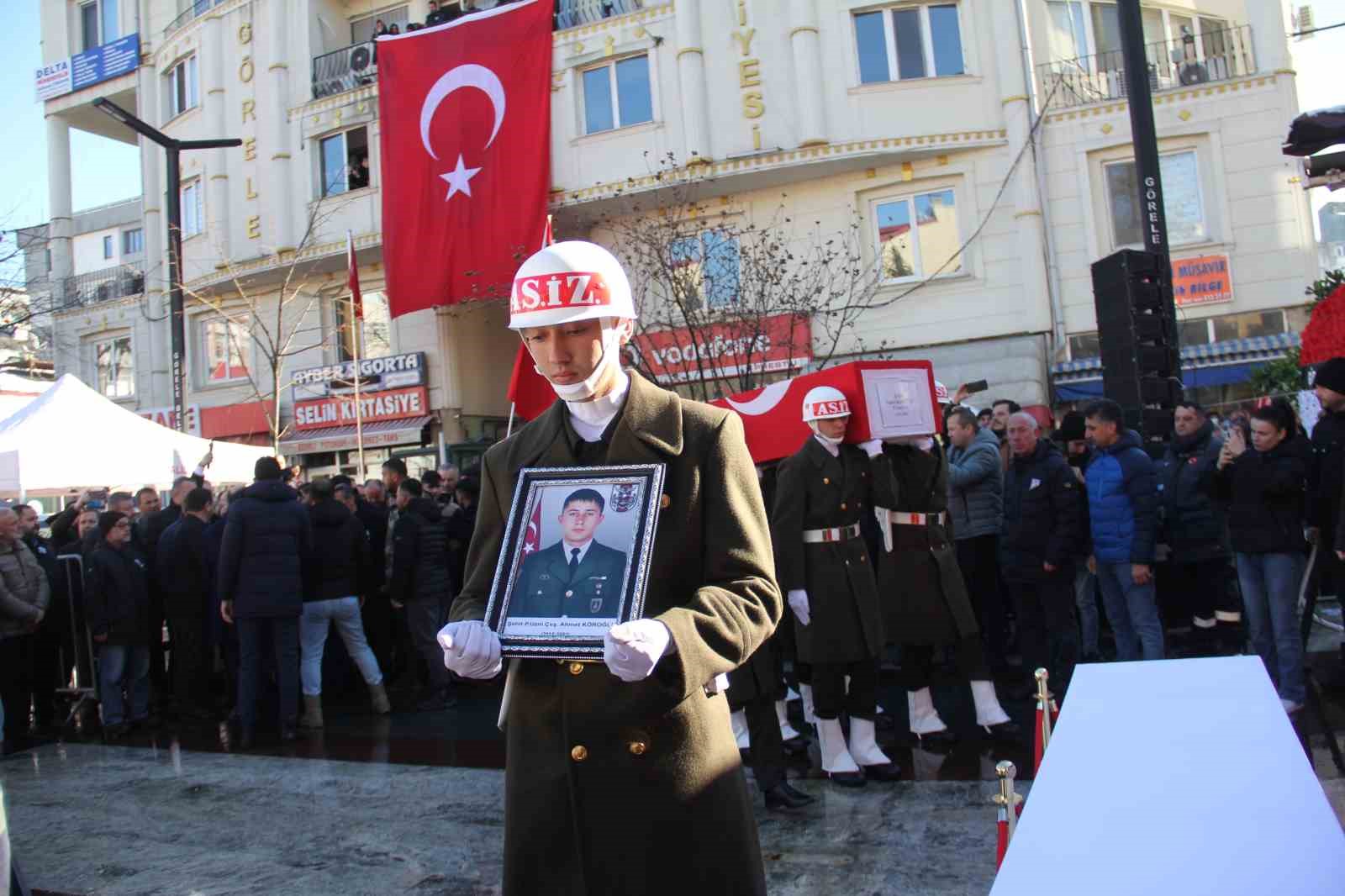 Giresun’da Şehit Piyade Uzman Çavuş Ahmet Köroğlu’na Son Veda