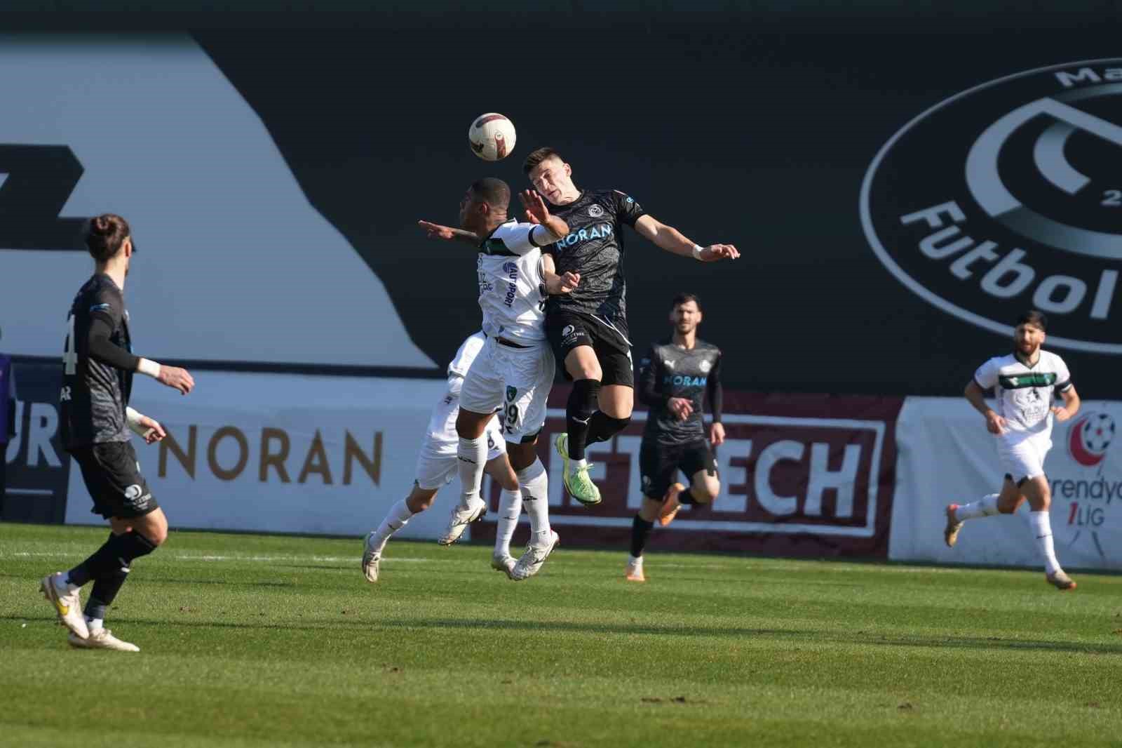 Manisa FK, Kocaelispor’u 2-1 mağlup etti ve Trendyol 1. Lig’de galibiyetle ayrıldı!