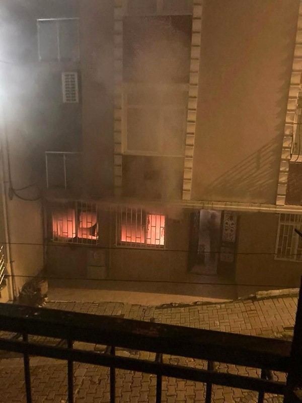 Beşiktaş’ta korkunç olay: Şehit kızı müzisyen kadın yangında hayatını kaybetti