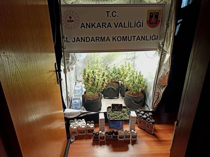 Ankara’da uyuşturucu operasyonunda 12 kişi gözaltına alındı