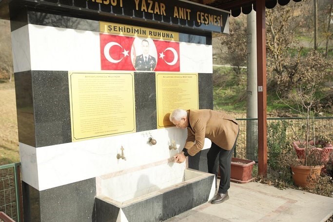 Manisenin kahraman evladının anısı memleketinde yaşatılıyor