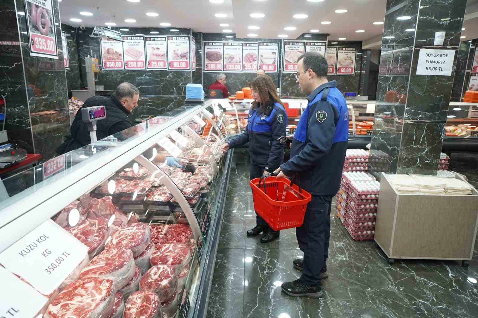 Kasap ve şarküterilerde denetimlerin artması için zabıta gözetiminde önlemler alındı