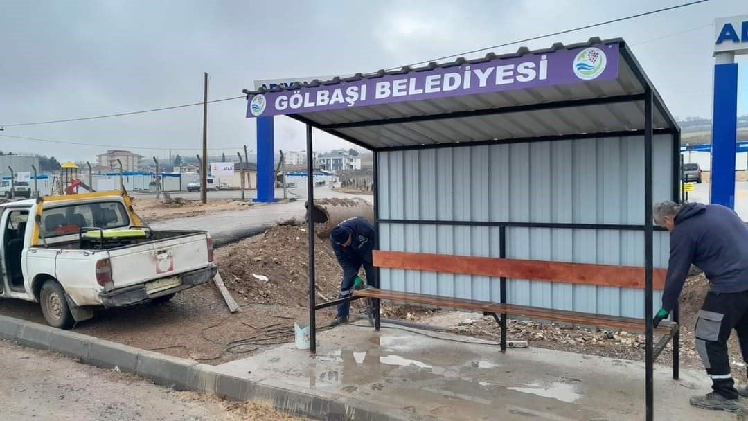 Gölbaşı Belediyesi, Ankara’da yolcu duraklarını güncelleyecek