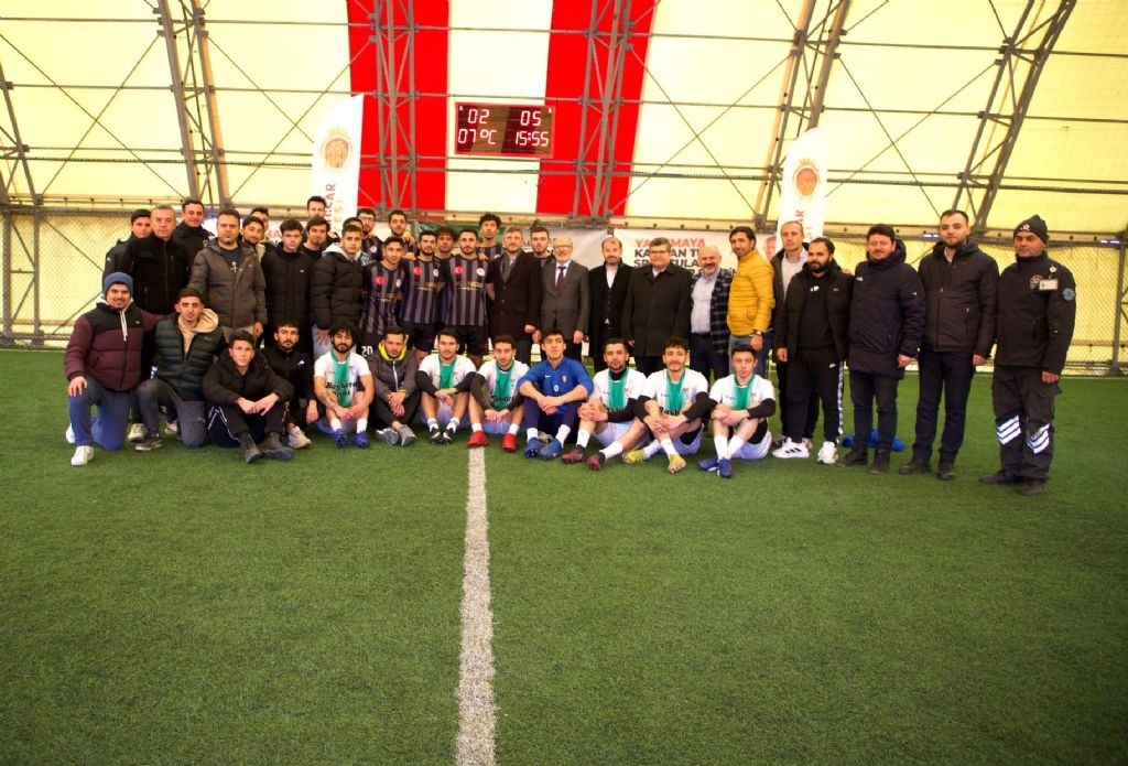 Heyecanlı Futbol Turnuvasının galibi belirlendi