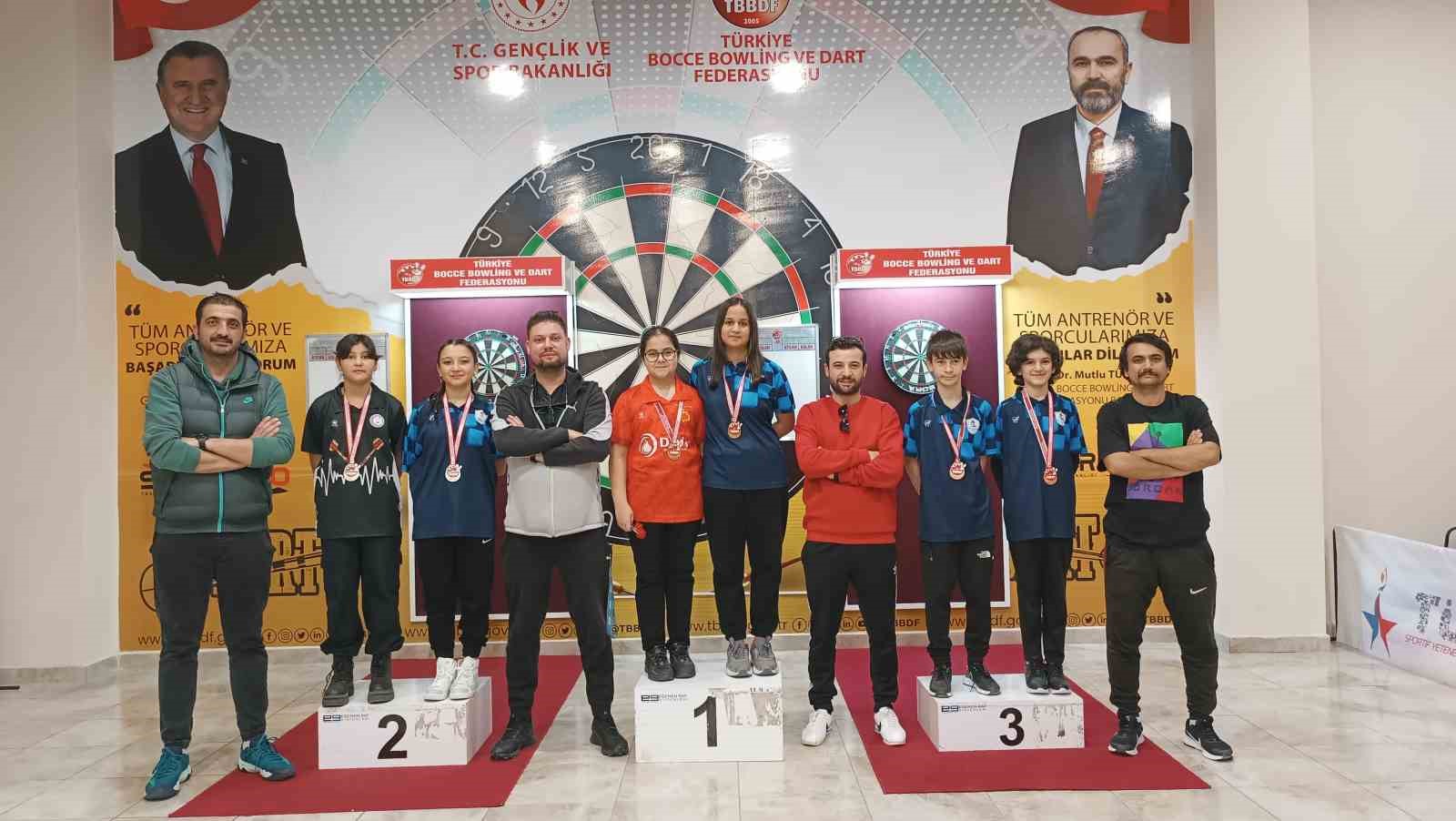 Pamukkale Belediyespor’un Dart Takımı, 18 madalya kazandı