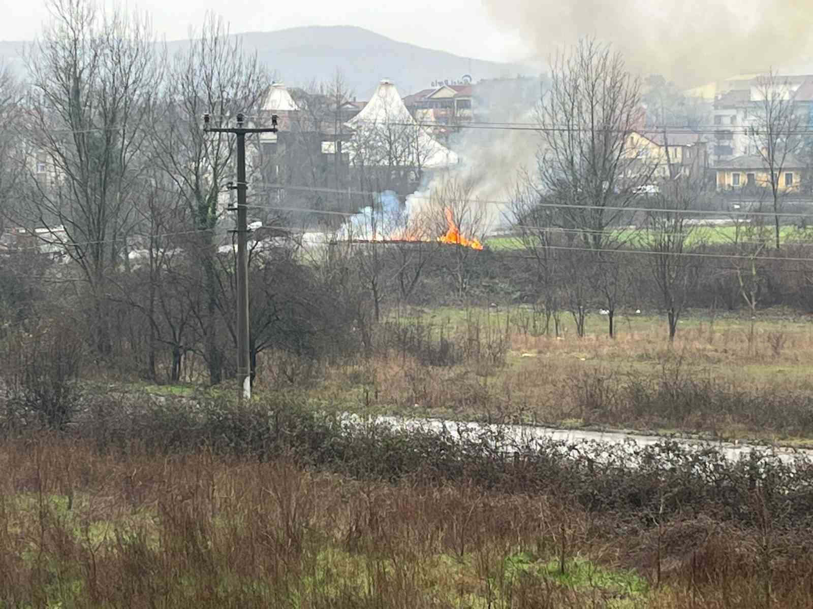 Kulübede Meydana Gelen Yangın Korku Dolu Anlar Yaşattı