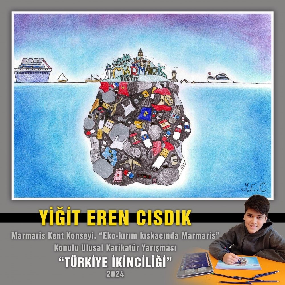 Genç karikatüristler büyük bir başarı elde ediyor