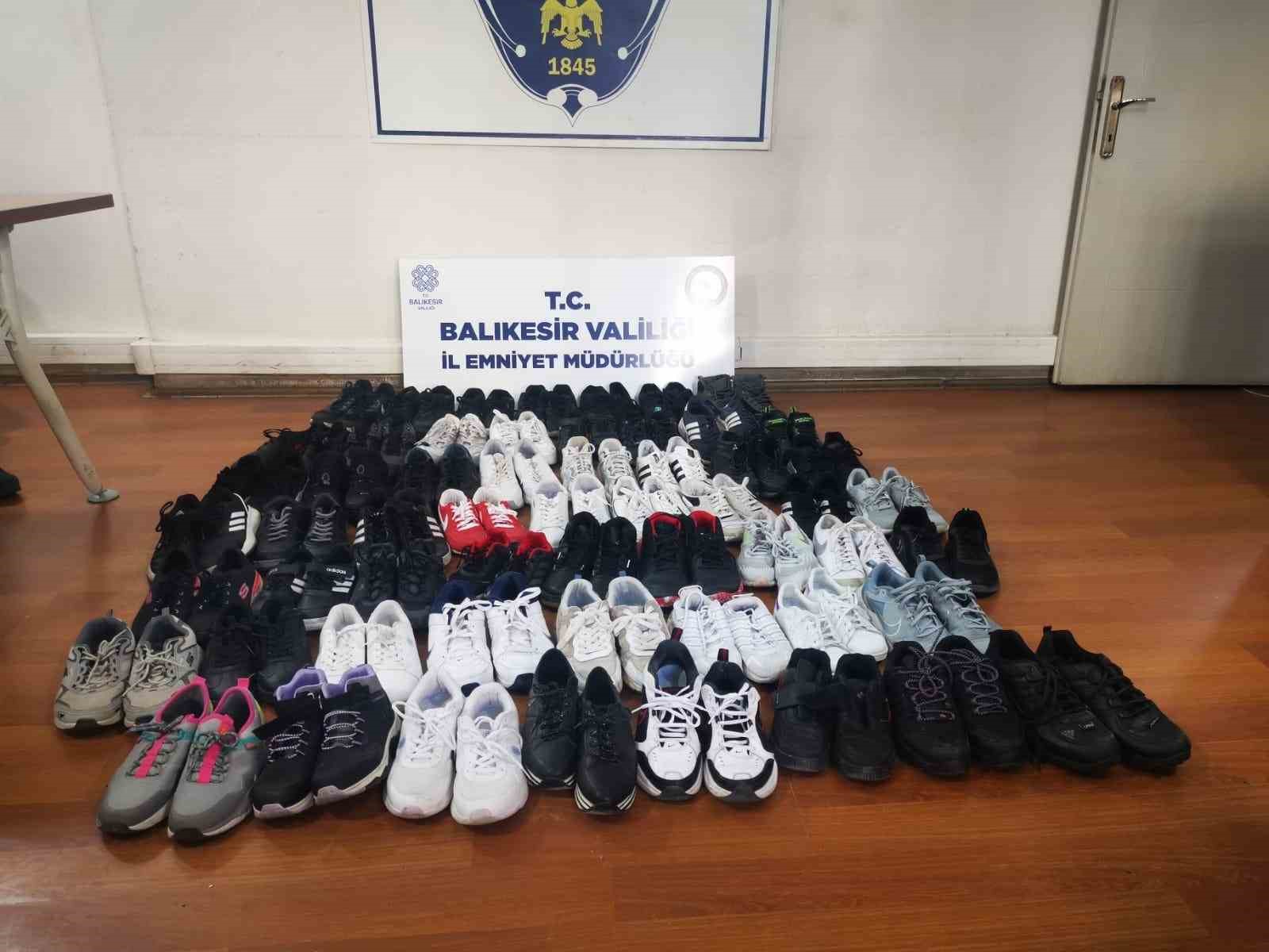 Bandırma’da Ayakkabı Hırsızı Tutuklandı