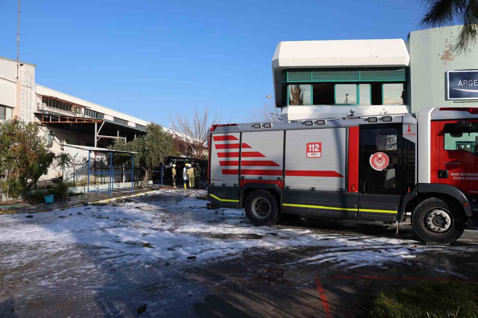 Elektrikli sobanın neden olduğu yangında bir işçi öldü, 3 işçi ise yaralandı