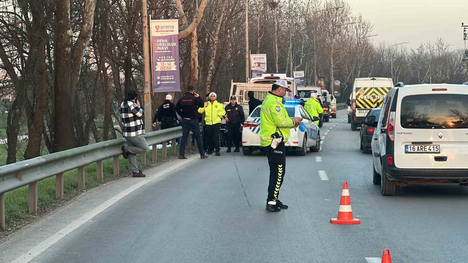 Genç sürücünün ölümcül kaza sonucu hayatını kaybettiği Bursa’da olay!