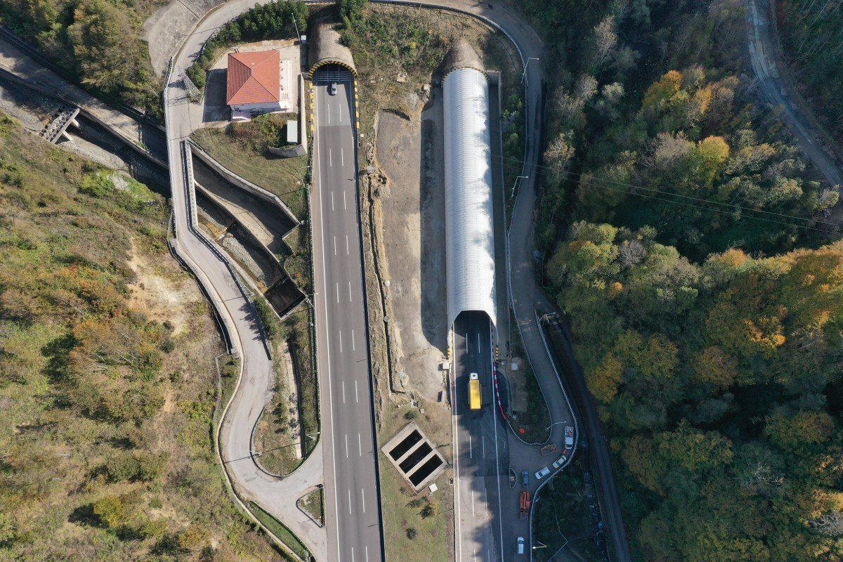 Bolu Dağı Tüneli’ne İstanbul istikametinde 60 metrelik tüp eklenecek