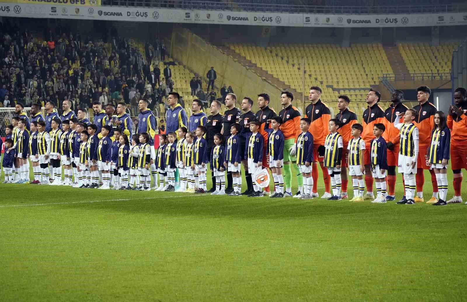 Ziraat Türkiye Kupası’nda Fenerbahçe ve Adanaspor Arasında Hâlâ Beraberlik Devam Ediyor