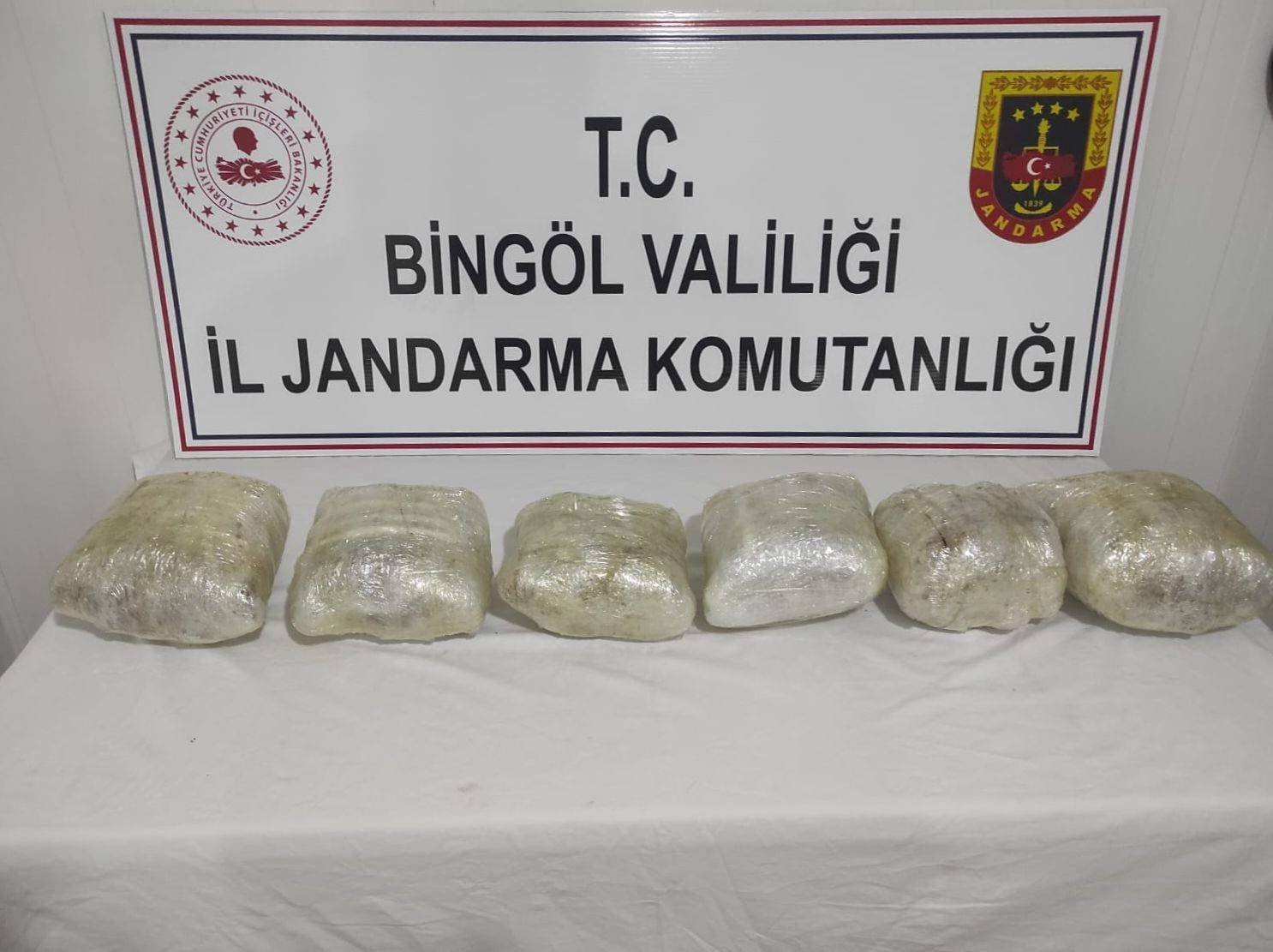 Bingöl’de uyuşturucu operasyonunda 2 kişi gözaltına alındı