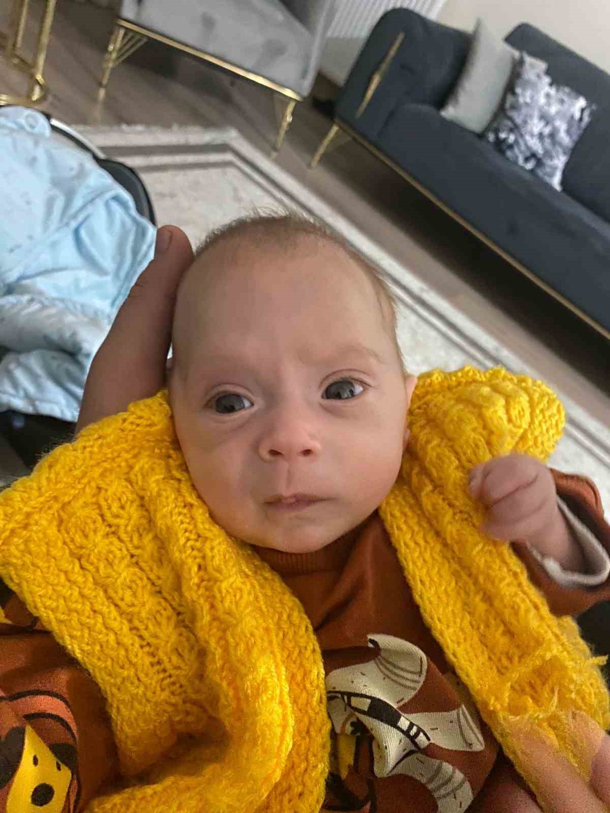3 aylık Ali bebek, umut dolu bir yolculuğa çıkıyor