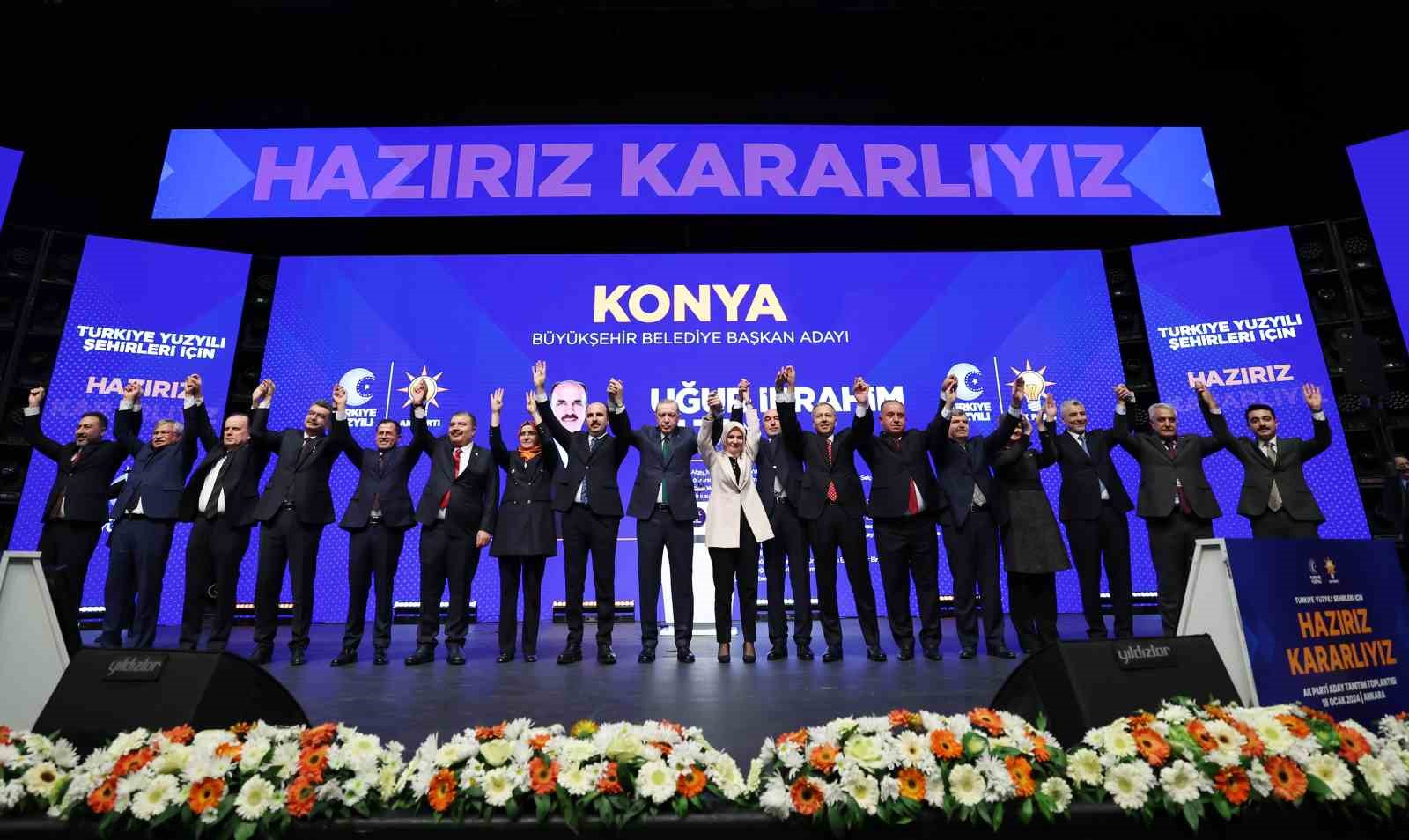 Uğur İbrahim Altay, Konya Büyükşehir Belediye Başkanlığı için AK Parti’nin adayı oldu.