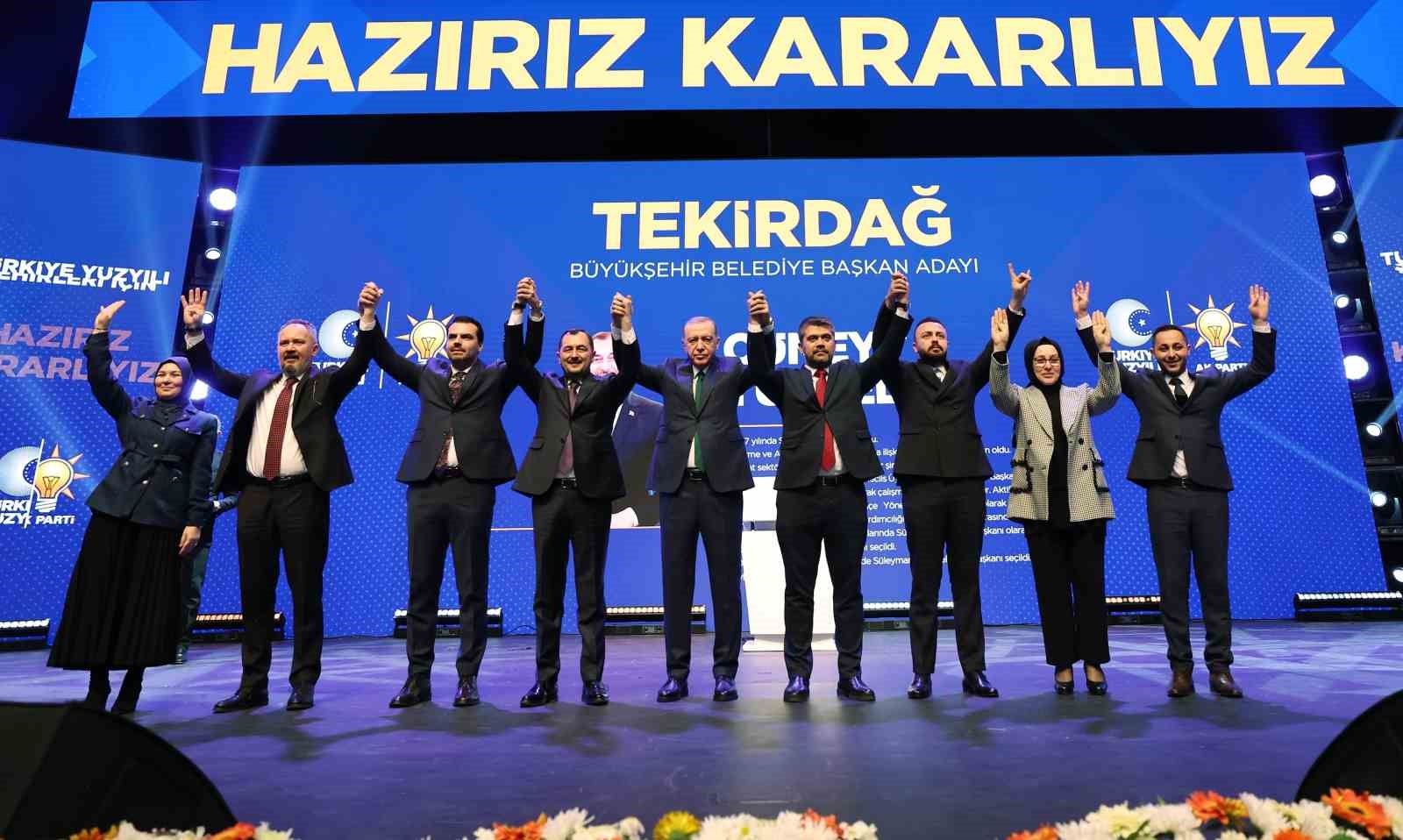 AK Parti, Tekirdağ Büyükşehir Belediye Başkan Adayı olarak Cüneyt Yüksel’i seçti.