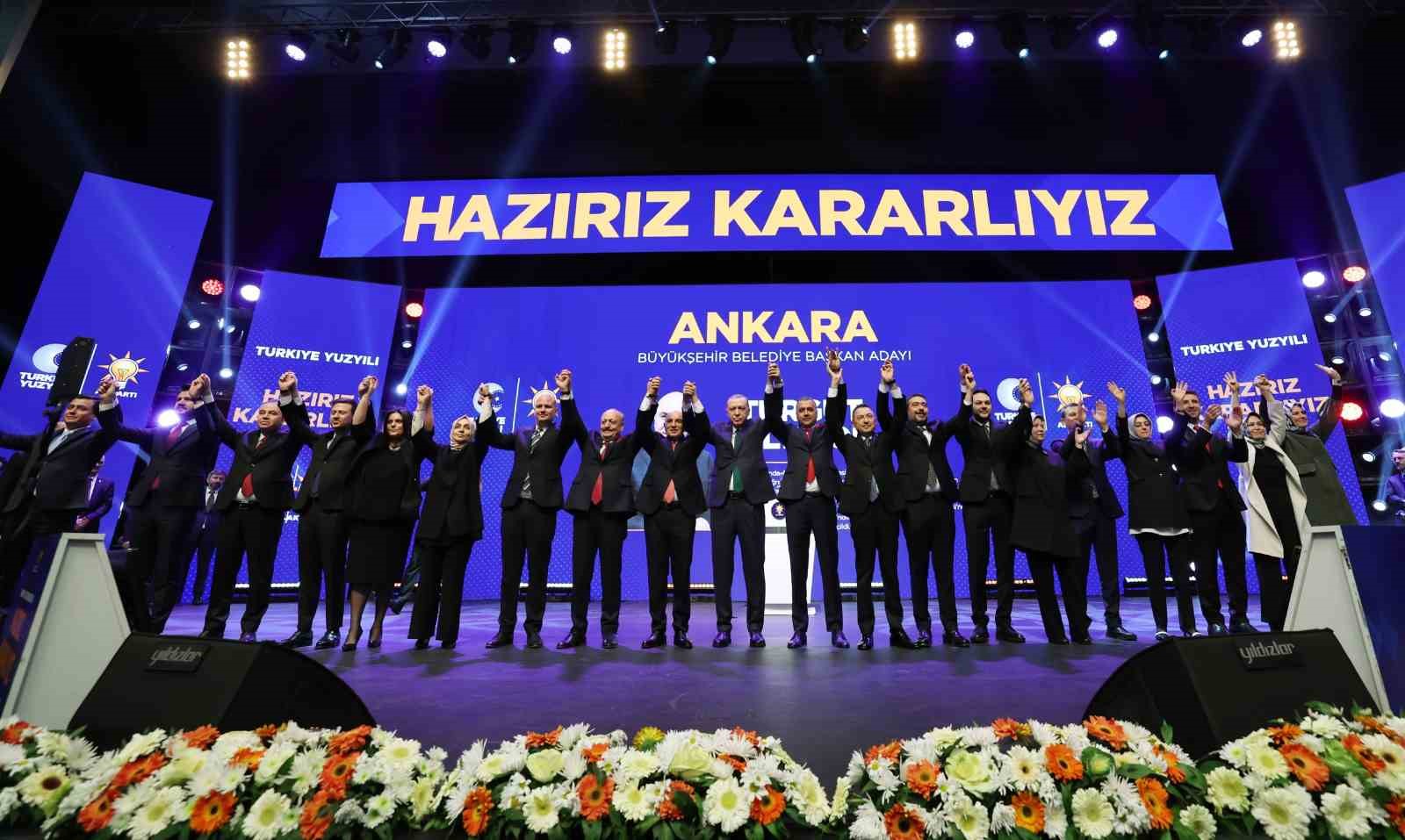Cumhurbaşkanı Erdoğan açıkladı: “AK Parti Ankara Büyükşehir Belediye Başkan Adayı Turgut Altınok.”