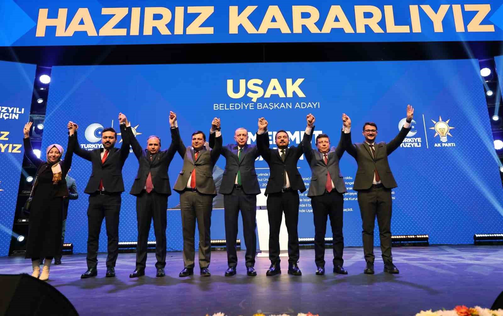 Erdoğan, Uşak ilinin adayını açıkladı ve resmiyet kazandırdı