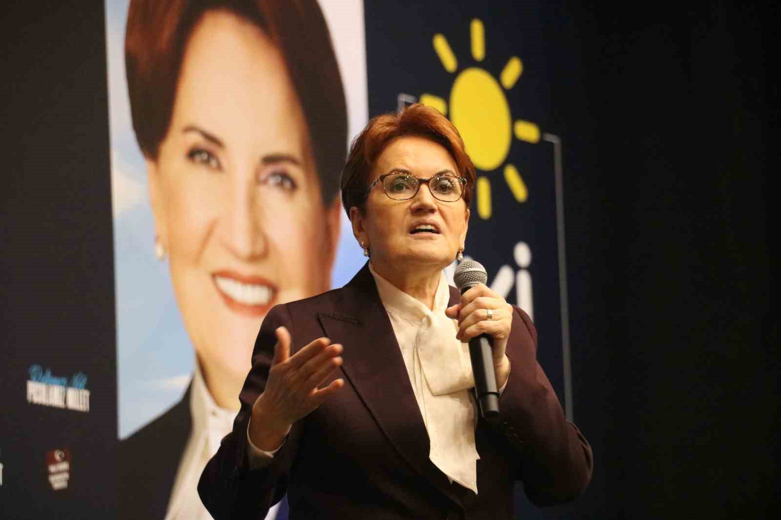 İYİ Parti Lideri Meral Akşener: “El sıkışma oldu ancak hedefe ulaşamadık”