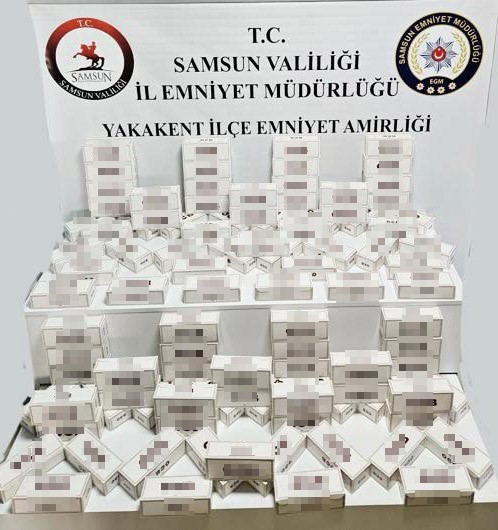 Samsun’da 41 bin adet illegal makaron yakalandı!