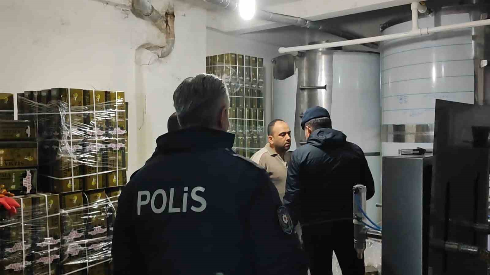 Polis, insan sağlığını hiçe sayan işletmeye operasyon düzenledi