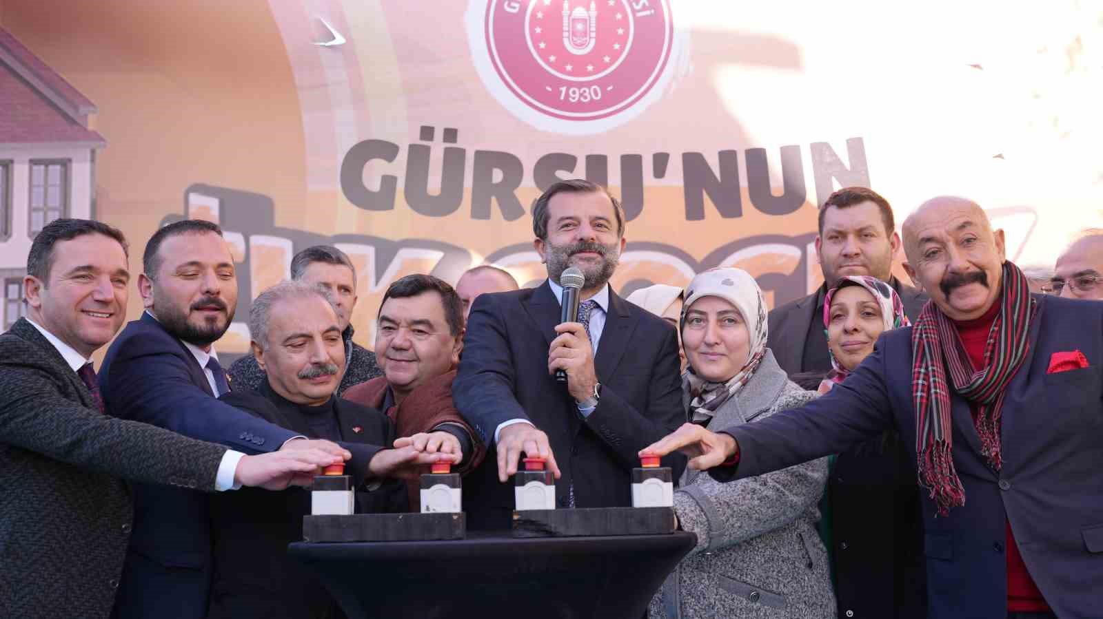 Gürsu’da tarihi bir projenin daha ortaya çıkacağı duyuruldu